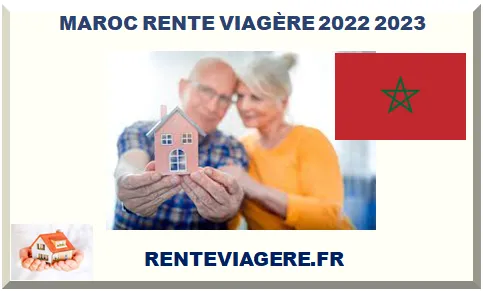 MAROC RENTE VIAGÈRE 2025
